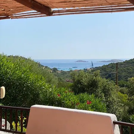 アパート Porto Cervoincantevole Vista Sul Golfo Del Pevero