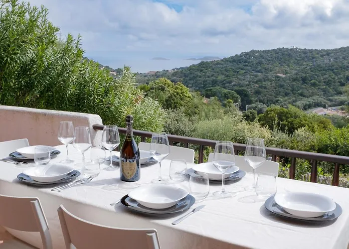 Porto Cervoincantevole Vista Sul Golfo Del Pevero Appartement Abbiadori